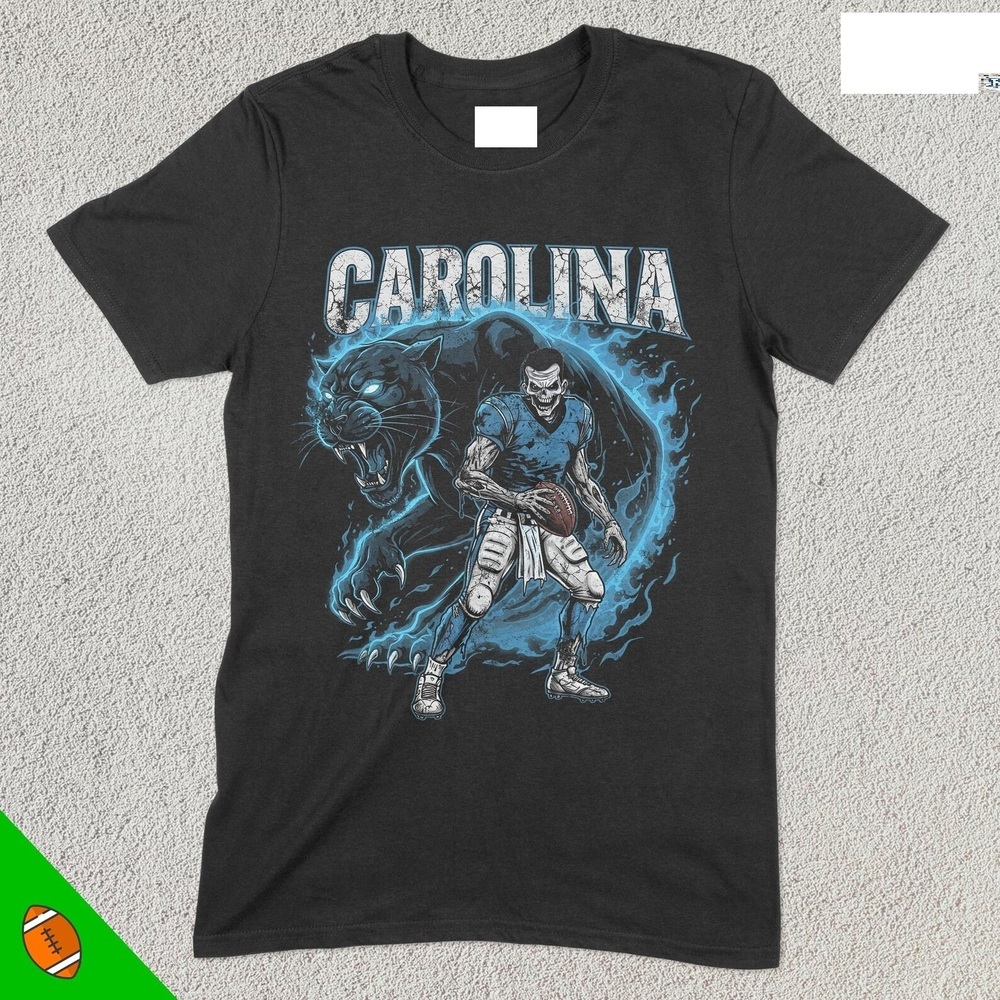 Carolina Football Shirt American Team Sports Tee